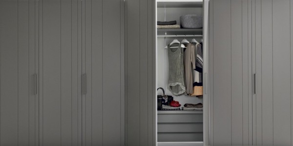 Wardrobe Shutter Door Stripe Novamobili Spazio Schiatti