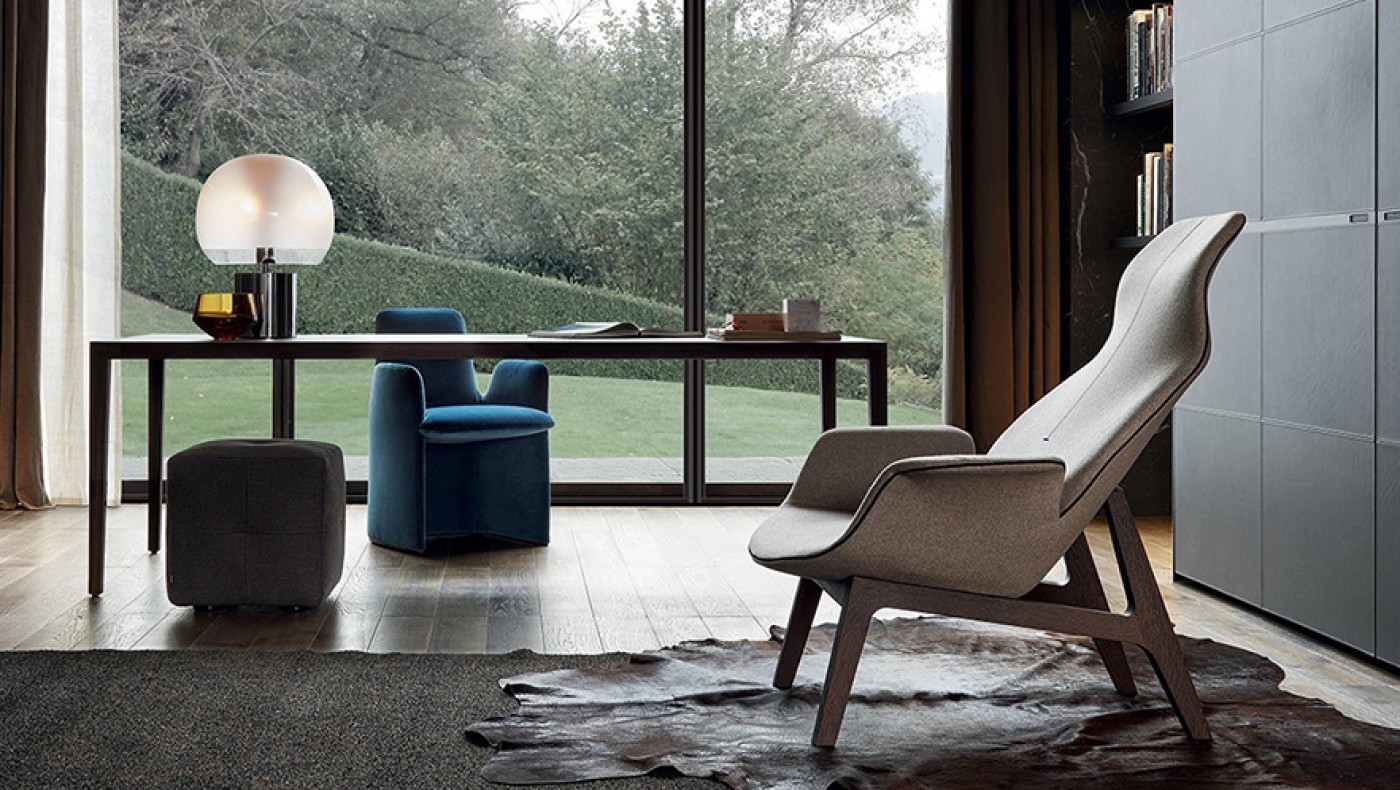 Ventura Lounge Armchair Poliform Spazio Schiatti dealer