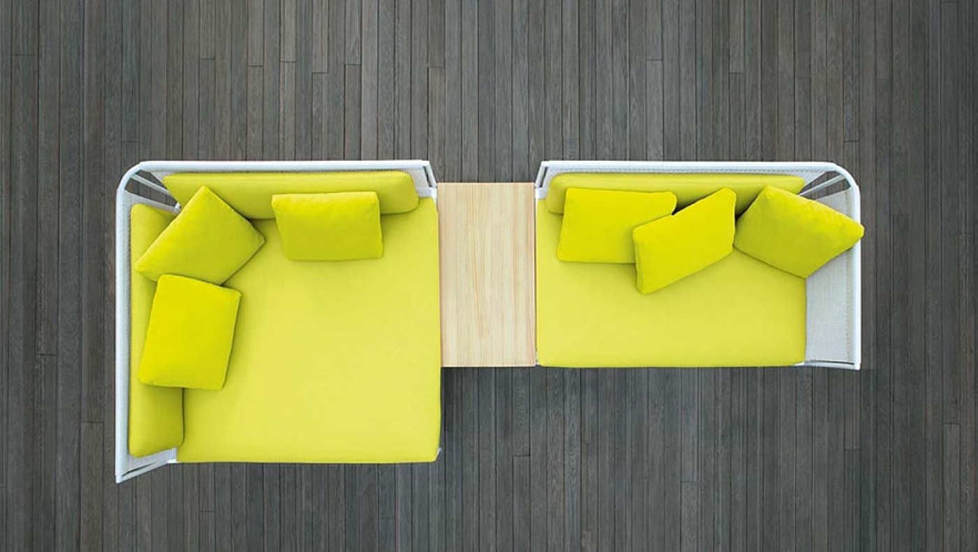 Divano Canvas Paola Lenti Outdoor Spazio Schiatti