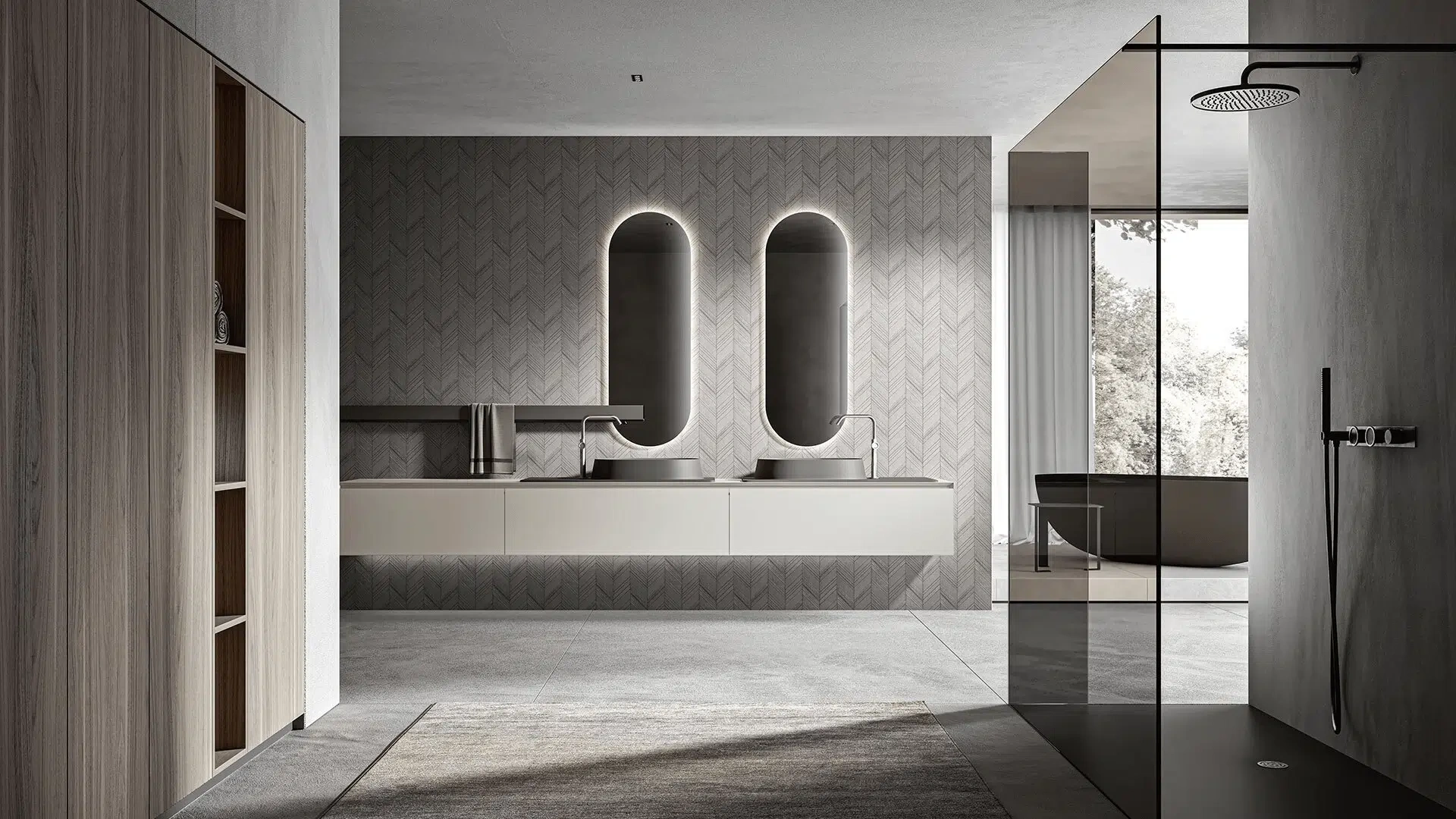 Arredo bagno di design: mobili, specchi e accessori su misura
