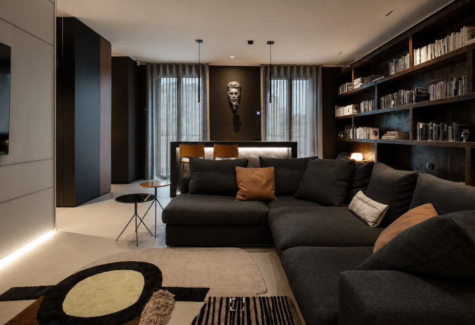 Contemporary Milan Living